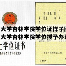 南通大学杏林学院学位证样子图片(南通大学杏林学院学位授予办法)