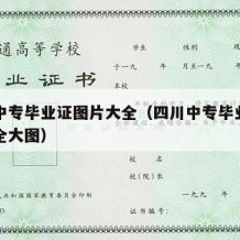 四川中专毕业证图片大全（四川中专毕业证图片大全大图）