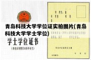 青岛科技大学学位证实拍图片(青岛科技大学学士学位)