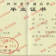 攀枝花市高中毕业证样图(2004年四川普通高中补办流程）