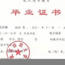 武汉纺织大学毕业证(大学毕业证样本_图片_模板)_历任校长