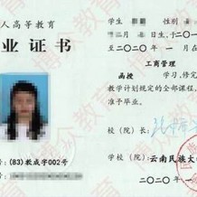 云南民族大学毕业证(大学毕业证样本_图片_模板)_历任校长