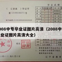 2008中专毕业证图片高清（2008中专毕业证图片高清大全）