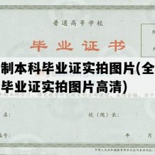 全日制本科毕业证实拍图片(全日制本科毕业证实拍图片高清)