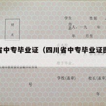 四川省中专毕业证（四川省中专毕业证图片大全）