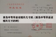 青岛中专毕业证相片几寸的（青岛中专毕业证相片几寸的啊）