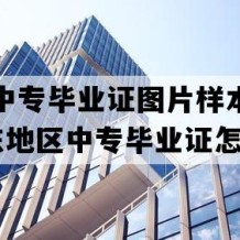 英德市中专毕业证图片样本(1996年广东地区中专毕业证怎么购买）