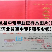 武邑县中专毕业证样本图片(1996年河北普通中专P图多少钱）