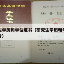 研究生学历和学位证书（研究生学历和学位证书图片）