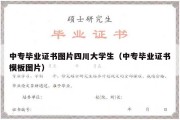 中专毕业证书图片四川大学生（中专毕业证书模板图片）