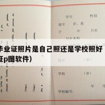 高中毕业证照片是自己照还是学校照好（高中毕业证p图软件）