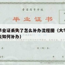 大学毕业证丢失了怎么补办流程图（大学毕业证丢失如何补办）