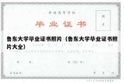 鲁东大学毕业证书照片（鲁东大学毕业证书照片大全）