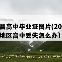 新建县高中毕业证图片(2021年江西地区高中丢失怎么办）