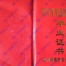 新津县高中毕业证图片样本(2002年四川普通高中补办流程）