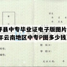 兰坪县中专毕业证电子版图片(2020年云南地区中专P图多少钱）