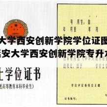 延安大学西安创新学院学位证图片样本(延安大学西安创新学院专升本学费)