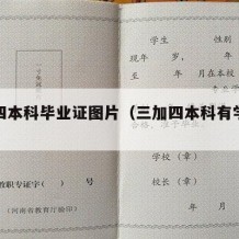 三加四本科毕业证图片（三加四本科有学位证吗）