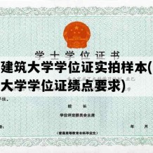 吉林建筑大学学位证实拍样本(吉林建筑大学学位证绩点要求)