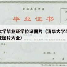 清华大学毕业证学位证图片（清华大学毕业证学位证图片大全）