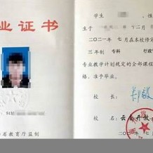 云南艺术学院毕业证(大学毕业证样本_图片_模板)_历任校长