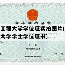 武汉工程大学学位证实拍图片(武汉工程大学学士学位证书)