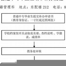 大专毕业证补办流程图(大专毕业证补办流程图片大全)