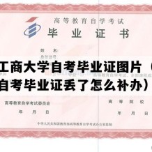 浙江工商大学自考毕业证图片（浙江成人自考毕业证丢了怎么补办）