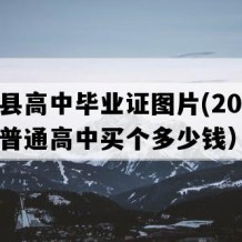 长泰县高中毕业证图片(2002年福建普通高中买个多少钱）