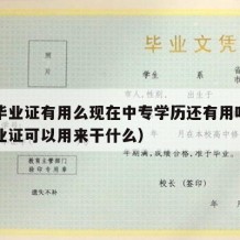 中专毕业证有用么现在中专学历还有用吗（中专毕业证可以用来干什么）