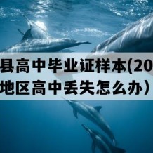 永春县高中毕业证样本(2006年福建地区高中丢失怎么办）