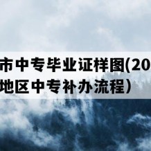 益阳市中专毕业证样图(2017年湖南地区中专补办流程）