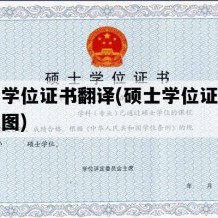 硕士学位证书翻译(硕士学位证书图片大图)