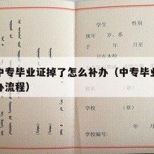 曲靖中专毕业证掉了怎么补办（中专毕业证丢失补办流程）