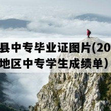 滨海县中专毕业证图片(2006年江苏地区中专学生成绩单）