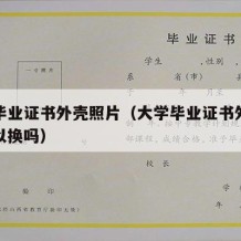 大学毕业证书外壳照片（大学毕业证书外壳照片可以换吗）