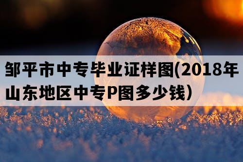 邹平市中专毕业证样图(2018年山东地区中专P图多少钱）