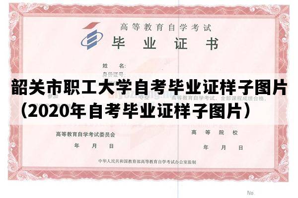 韶关市职工大学自考毕业证样子图片（2020年自考毕业证样子图片）