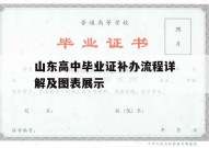 山东高中毕业证补办流程详解及图表展示