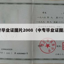 中专毕业证图片2008（中专毕业证图片高清）