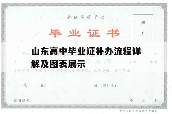 山东高中毕业证补办流程详解及图表展示